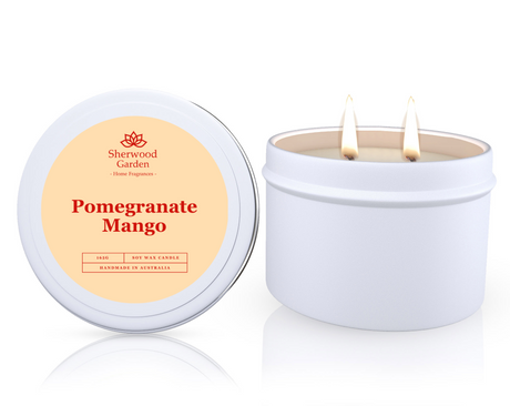 Soy Candle Tin 165g — Hand-Poured Scented Candles in 28 Fragrances — Allure Home Collections