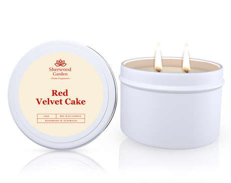 Soy Candle Tin 165g — Hand-Poured Scented Candles in 28 Fragrances — Allure Home Collections