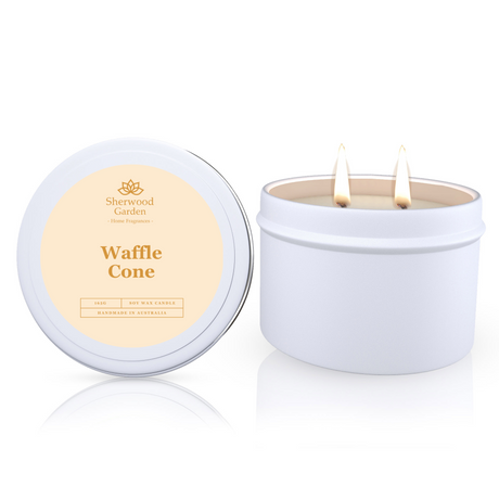 Soy Candle Tin 165g — Hand-Poured Scented Candles in 28 Fragrances — Allure Home Collections