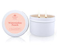 Watermelon Punch soy candle in a tin