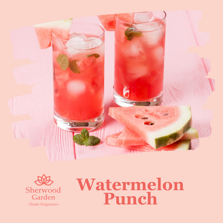 Watermelon Punch soy candle fragrance notes