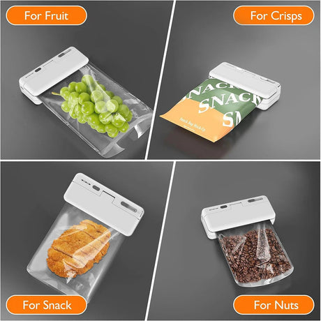 Bag sealer with USB cable and user manual
