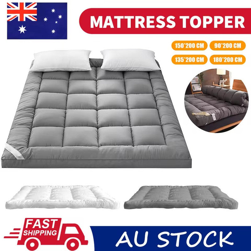 Pillowtop mattress topper, 10cm king