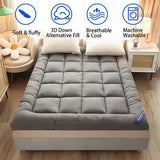 Pillowtop mattress topper, 10cm king