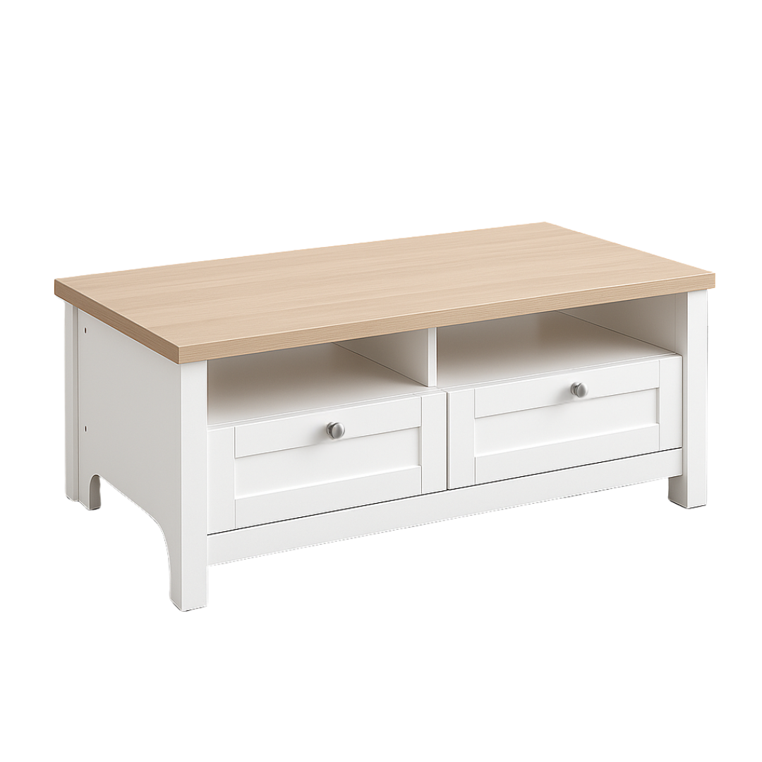Tallarook Coffee Table, White Oak