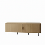 Rocherlea 180cm Entertainment Unit, Natural Oak