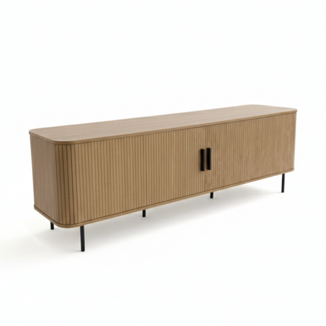 Rocherlea 180cm Entertainment Unit, Natural Oak