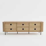 Rocherlea 180cm Entertainment Unit, Natural Oak