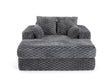 Margot Lounge Chair, Light Grey