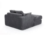 Margot Lounge Chair, Light Grey, view 5