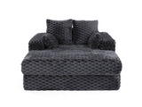 Margot Lounge Chair, Light Grey, view 6