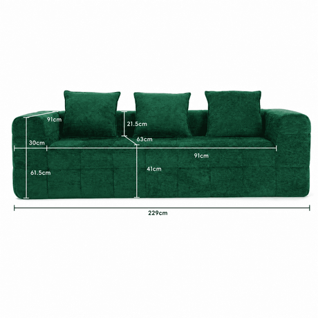 Tossa 3 Seater Sofa