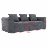 Tossa 3 Seater Sofa