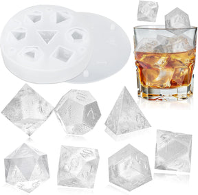 Linares transparent dice shaped ice cube mould