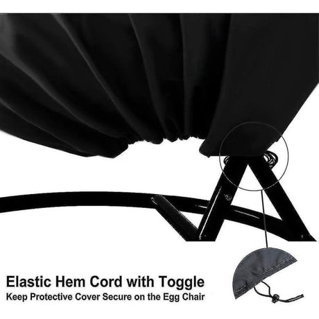 Hanging Egg Chair Cover Oxford 190 x 115cm