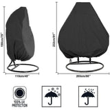 Hanging Egg Chair Cover Oxford 190 x 115cm