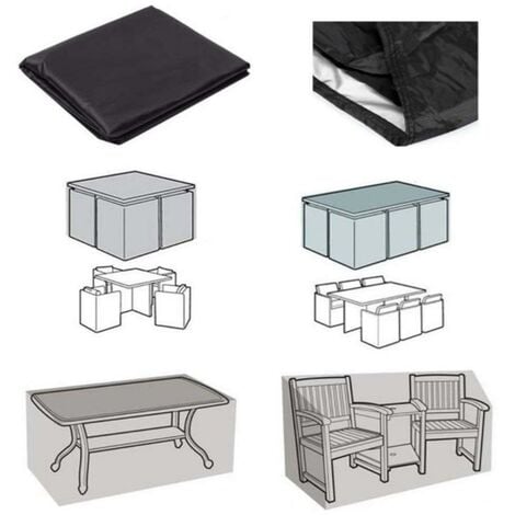 Outdoor Table and Chair Cover Oxford, 126cm