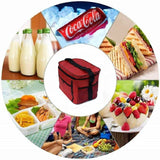 Haycock Insulated Cooler Bag, 10L, Red