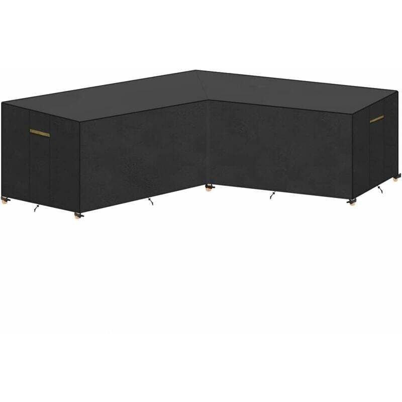 L Shape Corner Sofa Cover Oxford PU Coated 215 x 215 x 87cm