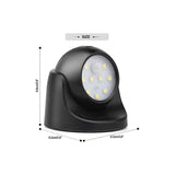 Casarano Motion Sensor Wall Light, 1000 Lumen, Battery Powered