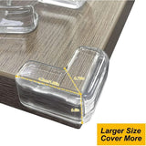Penshurst Corner Guards, 20pcs, Clear Furniture Protectors
