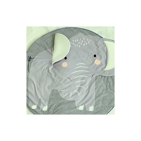 Elephant design kids play mat detail