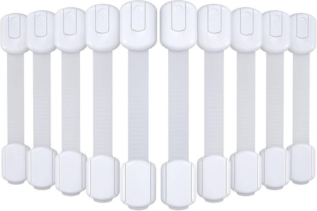 Child Safety Cabinet Locks, Adhesive 10 Pack