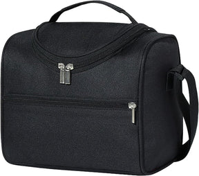 Insulated lunch bag for adults with adjustable shoulder strap