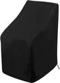 Stackable Chair Cover Oxford 210D Black 64 x 64 x 120cm