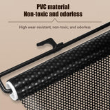 Retractable Safety Gate, No Drill Mesh 125cm Wide Black
