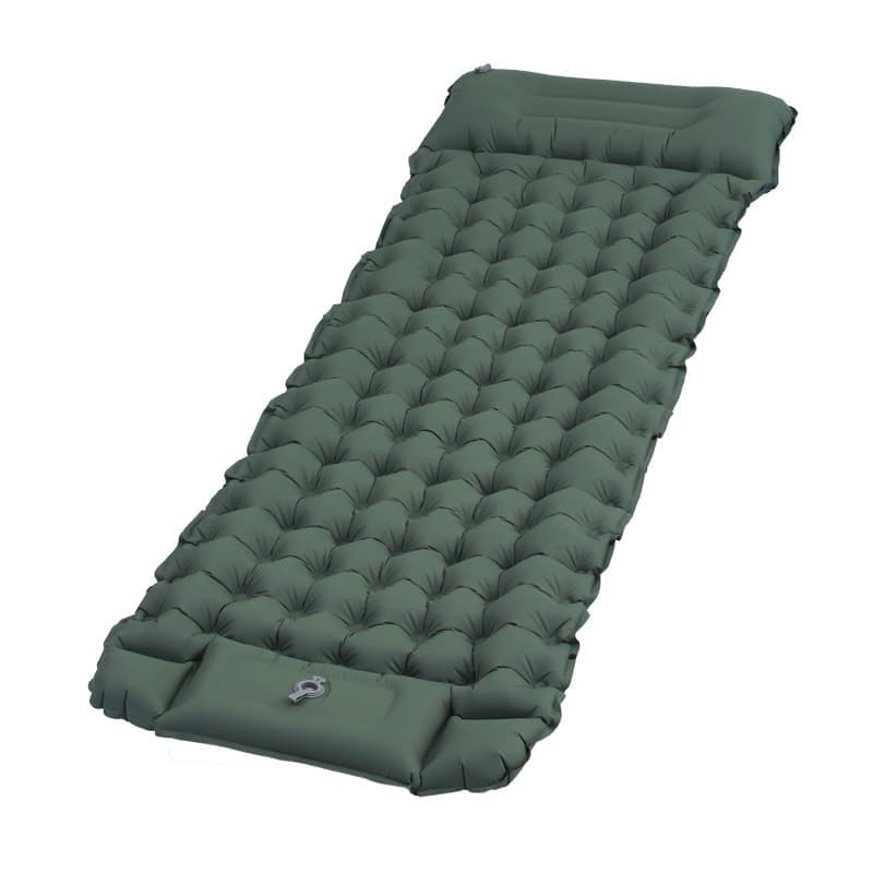 Louise Self Inflating Camping Mattress, Single 10cm, Dark Green
