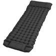 Louise Self Inflating Camping Mattress, Single 10cm, Black