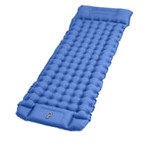 Louise Self Inflating Camping Mattress, Single 10cm, Blue