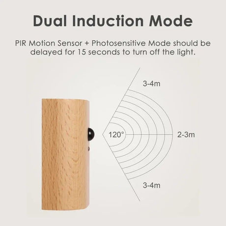 2 pack rechargeable LED wall light with motion sensor warm white
