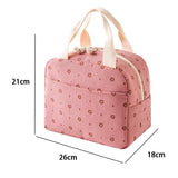 Goalen Insulated Corduroy Lunch Bag, 26cm