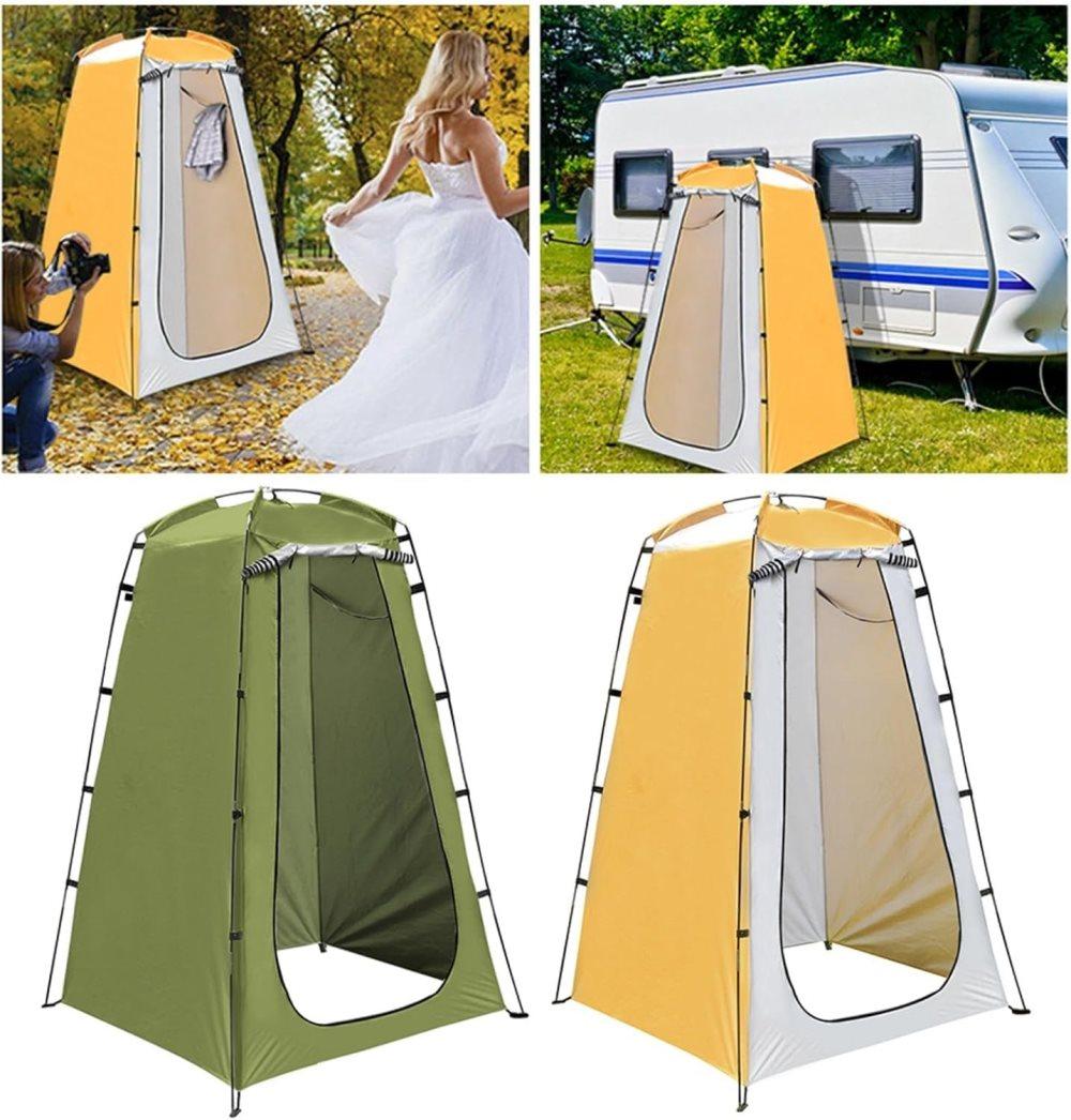 Ushuaia Pop Up Changing Tent, 120x120x190cm, Green