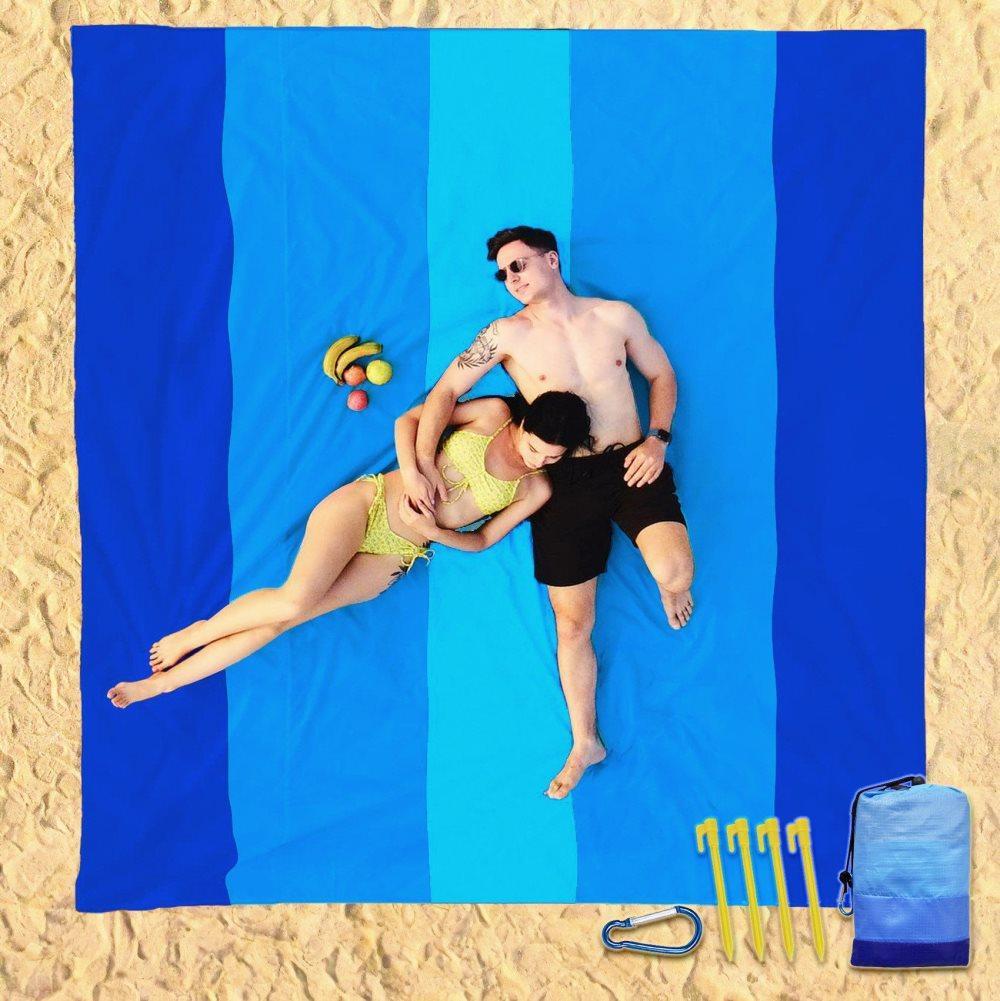 Braithwaite Waterproof Sandproof Beach Blanket, Extra Large 210x200cm
