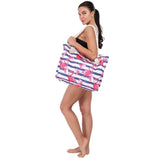 Belves Beach Bag, Large Canvas Tote