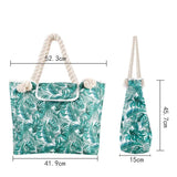 Belves Beach Bag, Large Canvas Tote
