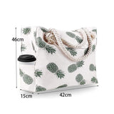 Belves Beach Bag, Large Canvas Tote