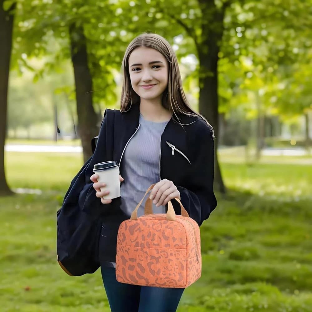 Baragoot Insulated Lunch Bag, Foldable Cooler with Handle