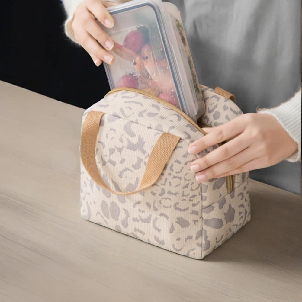 Baragoot Insulated Lunch Bag, Foldable Cooler with Handle