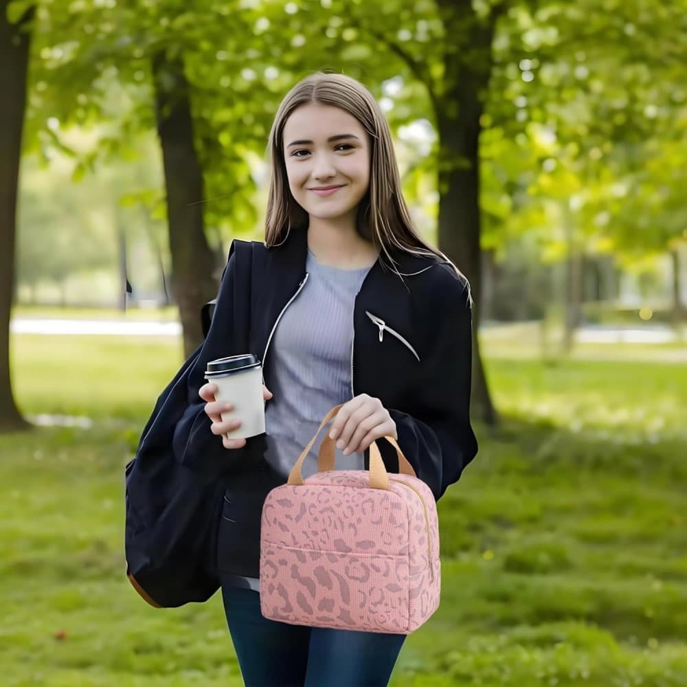 Baragoot Insulated Lunch Bag, Foldable Cooler with Handle