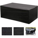 Rectangular Table Cover Oxford 210D Black 150 x 130 x 90cm
