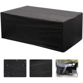 Rectangular Table Cover Oxford 210D Black 150 x 130 x 90cm