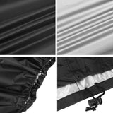 Rectangular Table Cover Oxford 210D Black 150 x 130 x 90cm