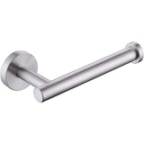 Polished chrome stainless steel wall mounted toilet paper holder