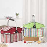 Bergerac Insulated Picnic Basket, 27L Foldable