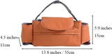 Universal Stroller Storage Bag with Cup Holder Brown