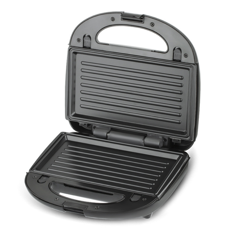 Multi function breakfast maker closed on a kitchen benchtop